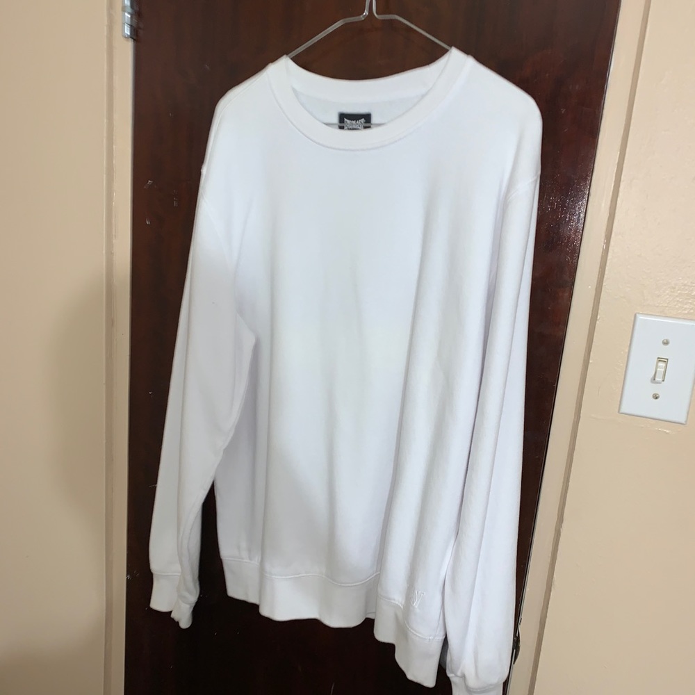Plain Sweater & Hoodie. Sweater is M, hoodie is L
